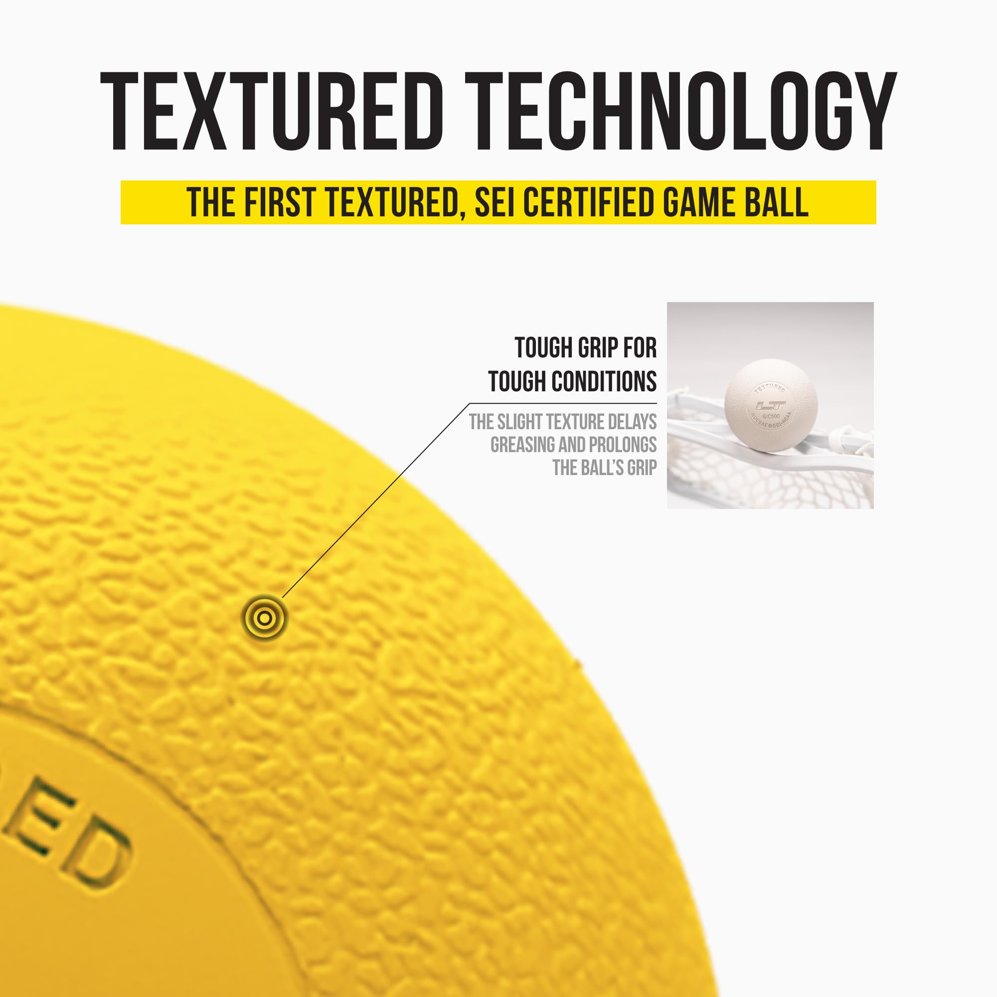 Foto 5 pulgar | Juego Oficial De Lacrosse Ball Pearl Lt Yellow  Paquete De 20 - Venta Internacional.