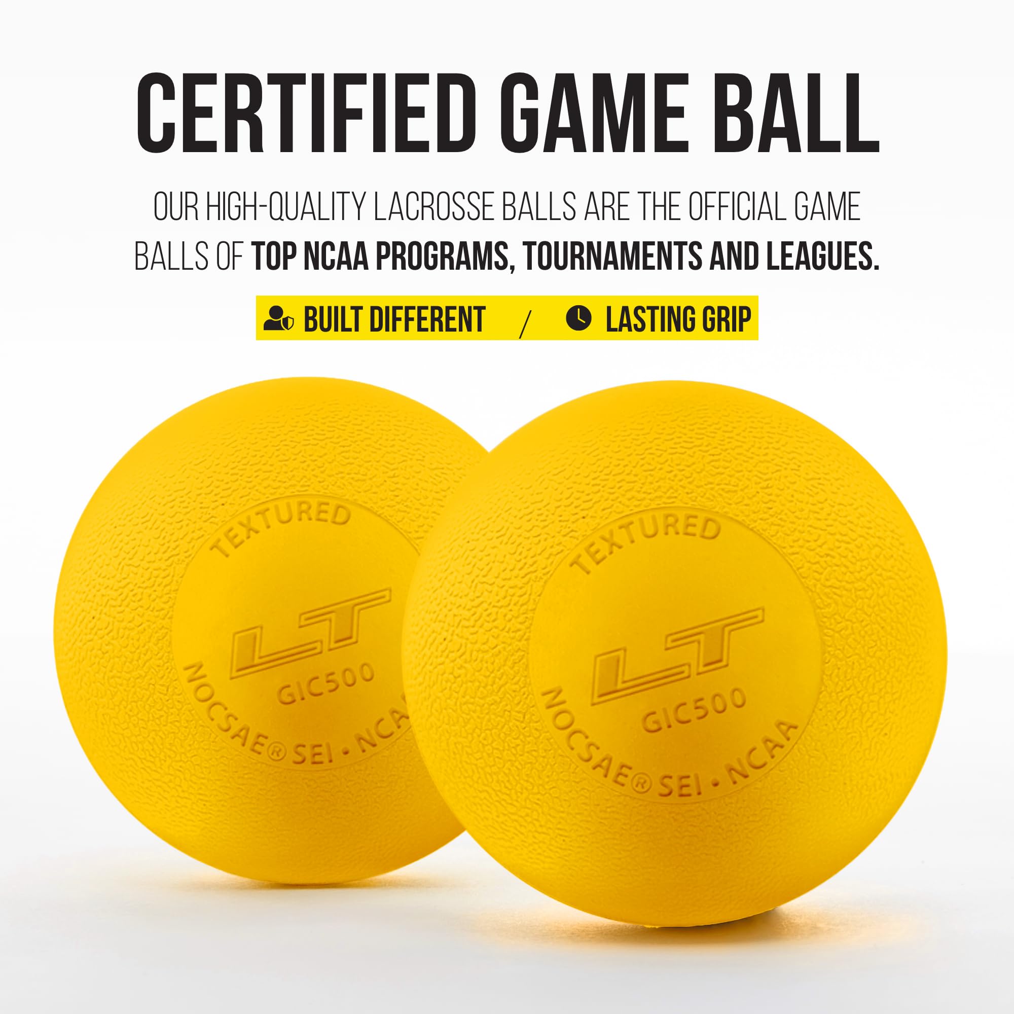 Foto 7 pulgar | Juego Oficial De Lacrosse Ball Pearl Lt Yellow  Paquete De 20 - Venta Internacional.