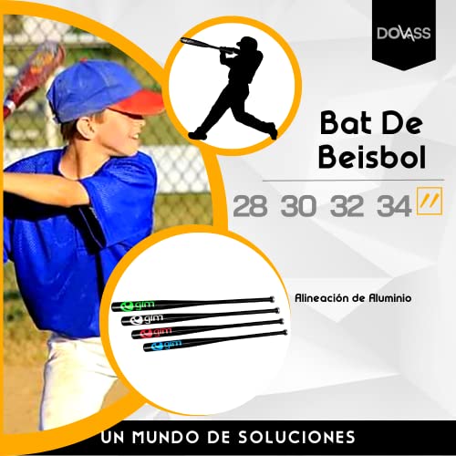 Foto 5 pulgar | Bat De Beisbol De Aleación De Aluminio Para Baseball Con Diseño Aerodinámico  Anti Sudor Antideslizante De Co