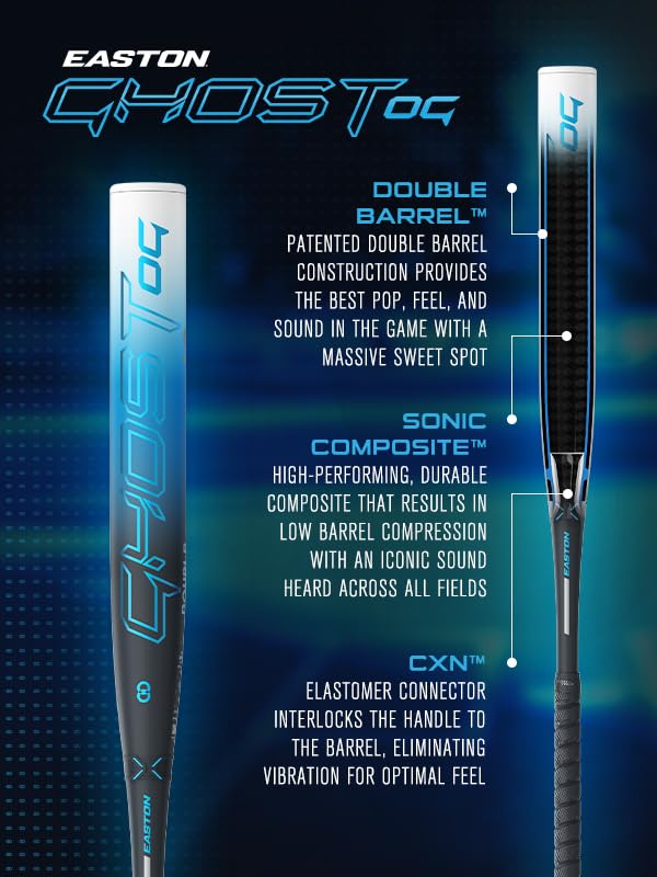 Foto 2 | Bate De Sóftbol Easton Ghost Og 2025 -10 Drop 30'' - Venta Internacional.