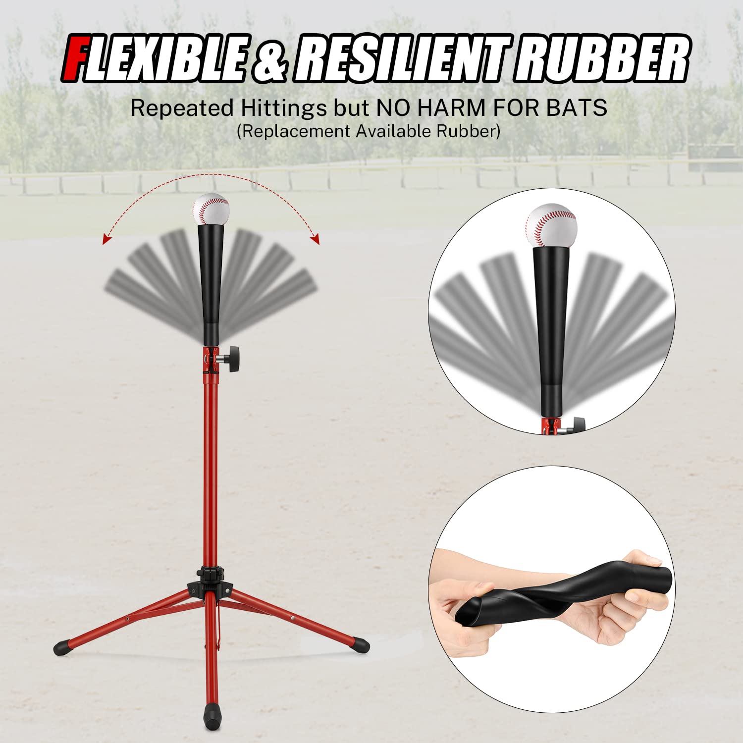 Foto 6 pulgar | Camiseta De Béisbol Gonex Para Práctica De Softball Con Bolsa De 27 A 44 Pulgadas - Venta Internacional.
