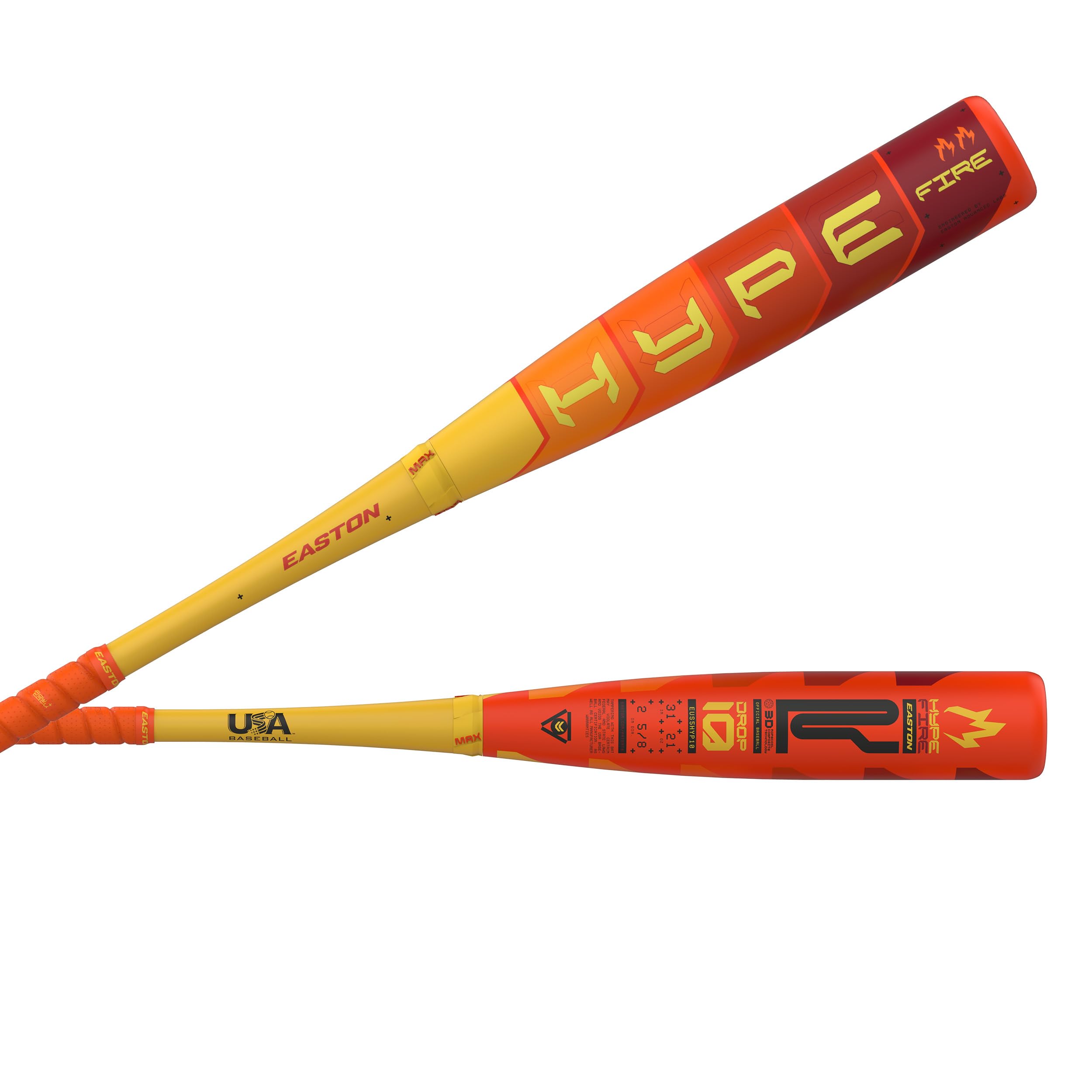 Bate De Béisbol Easton Hype Fire -8 Usa Youth 32 Pulgadas - Venta Internacional.