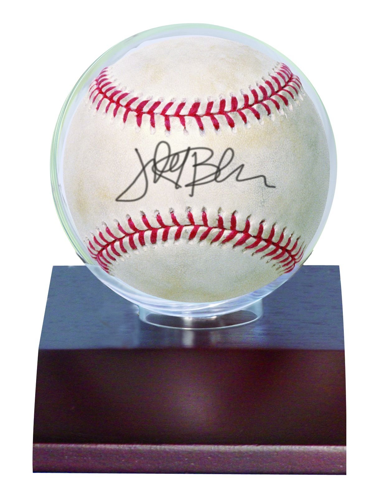 Foto 2 pulgar | Soporte De Béisbol Ultra Pro Con Base De Madera Oscura Para Autógrafos - Venta Internacional.