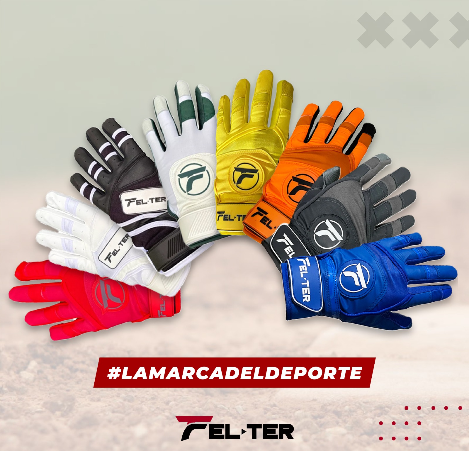 Foto 7 pulgar | Guantes Felter Fitness Blancos para Beisbolista