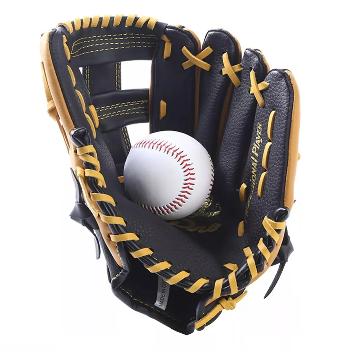 Guante De Béisbol Para Adulto De Piel De Vaca 12.5'' Eo Safe Imports Esi-17482 Multicolor