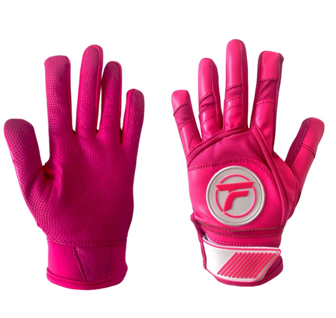 Foto 2 pulgar | Guantes De Bateo Beisbol, Softbol, Rosa (xl), Felter