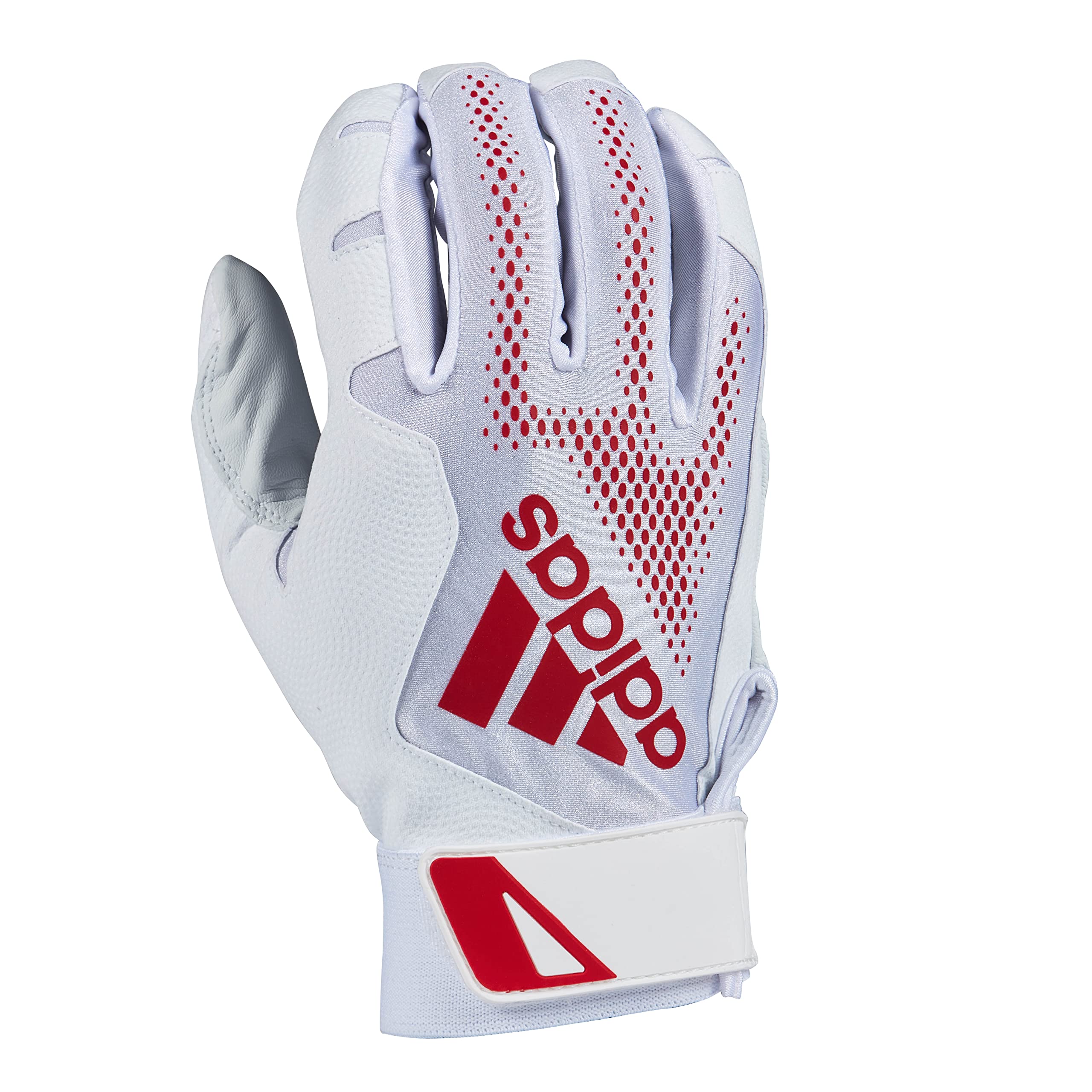 Foto 1 | Guante De Bateo Adidas Diamond King 3.0 De Piel Blanco/rojo - Venta Internacional.