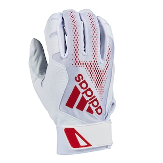 Foto 1 | Guante De Bateo Adidas Diamond King 3.0 De Piel Blanco/rojo - Venta Internacional.