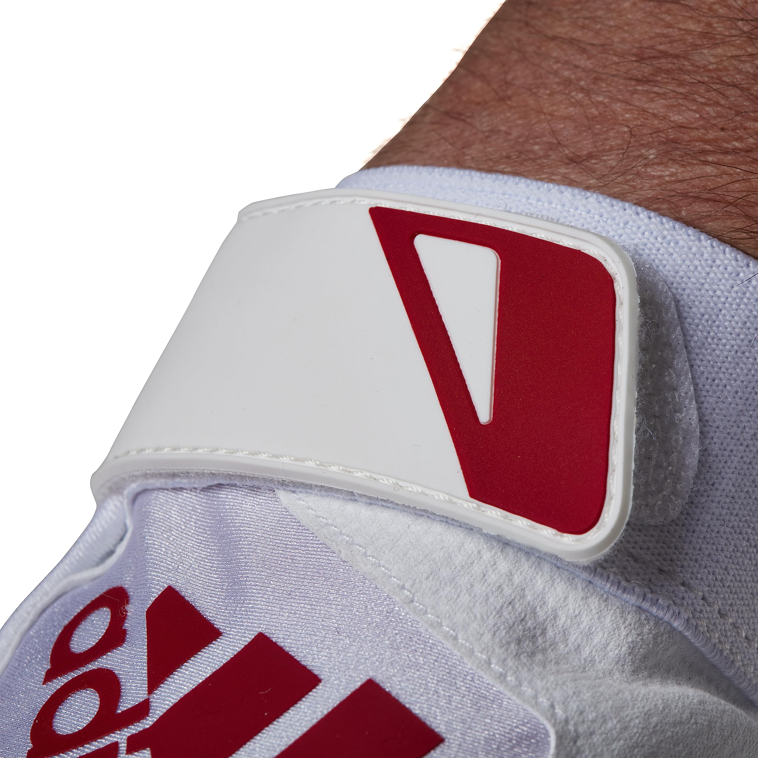 Foto 6 pulgar | Guante De Bateo Adidas Diamond King 3.0 De Piel Blanco/rojo - Venta Internacional.