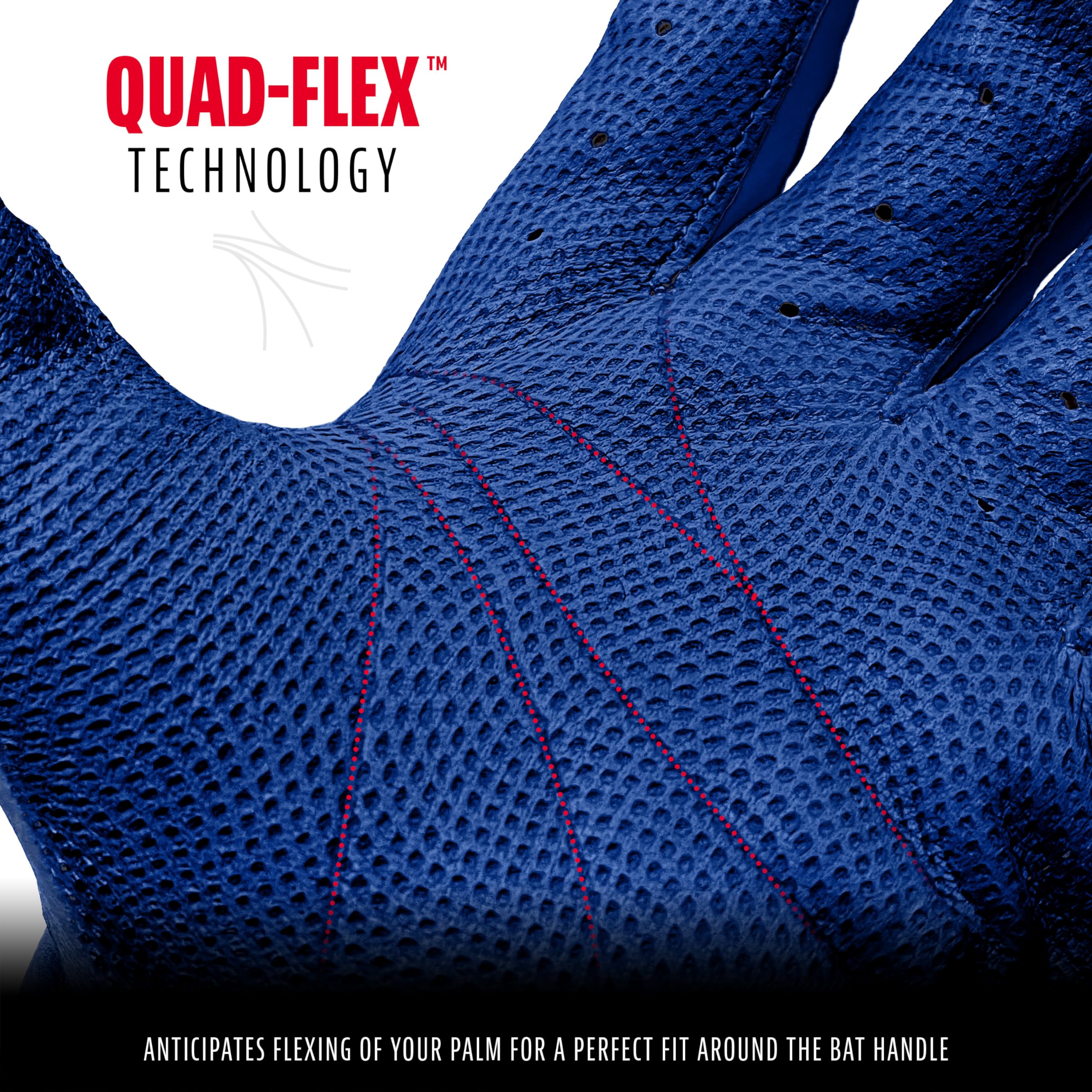 Foto 5 pulgar | Guantes De Bateo Franklin Sports Mlb Adult Neo Classic Ii - Venta Internacional.