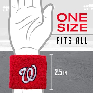 Foto 2 | Pulseras Para Sudar Con El Logotipo De La Mlb De Franklin Sports, Unisex, Para Adultos - Venta Internacional.