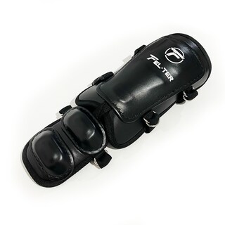 Foto 3 | Kit Protecciones Bateo Con Codera Broche - Negro Unitalla