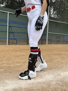 Foto 3 | Kit Protecciones Bateo Con Codera Velcro - Negro Unitalla