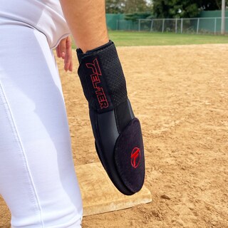 Foto 4 | Guante Barrida (slidding Glove) Niño - Negro/rojo Unitalla