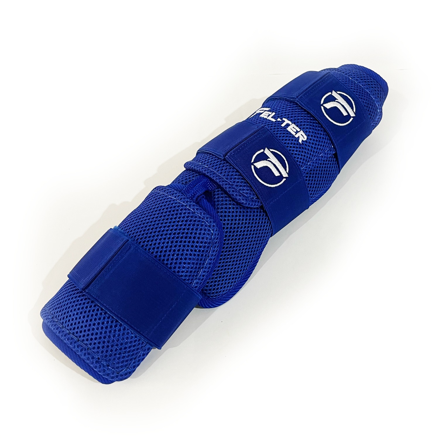 Foto 3 pulgar | Espinillera Velcro Micro. Protector De Bateo - Azul Rey Unitalla