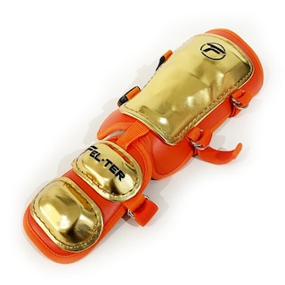 Foto 1 | Espinillera Broche Protector De Bateo - Dorado/naranja Unitalla
