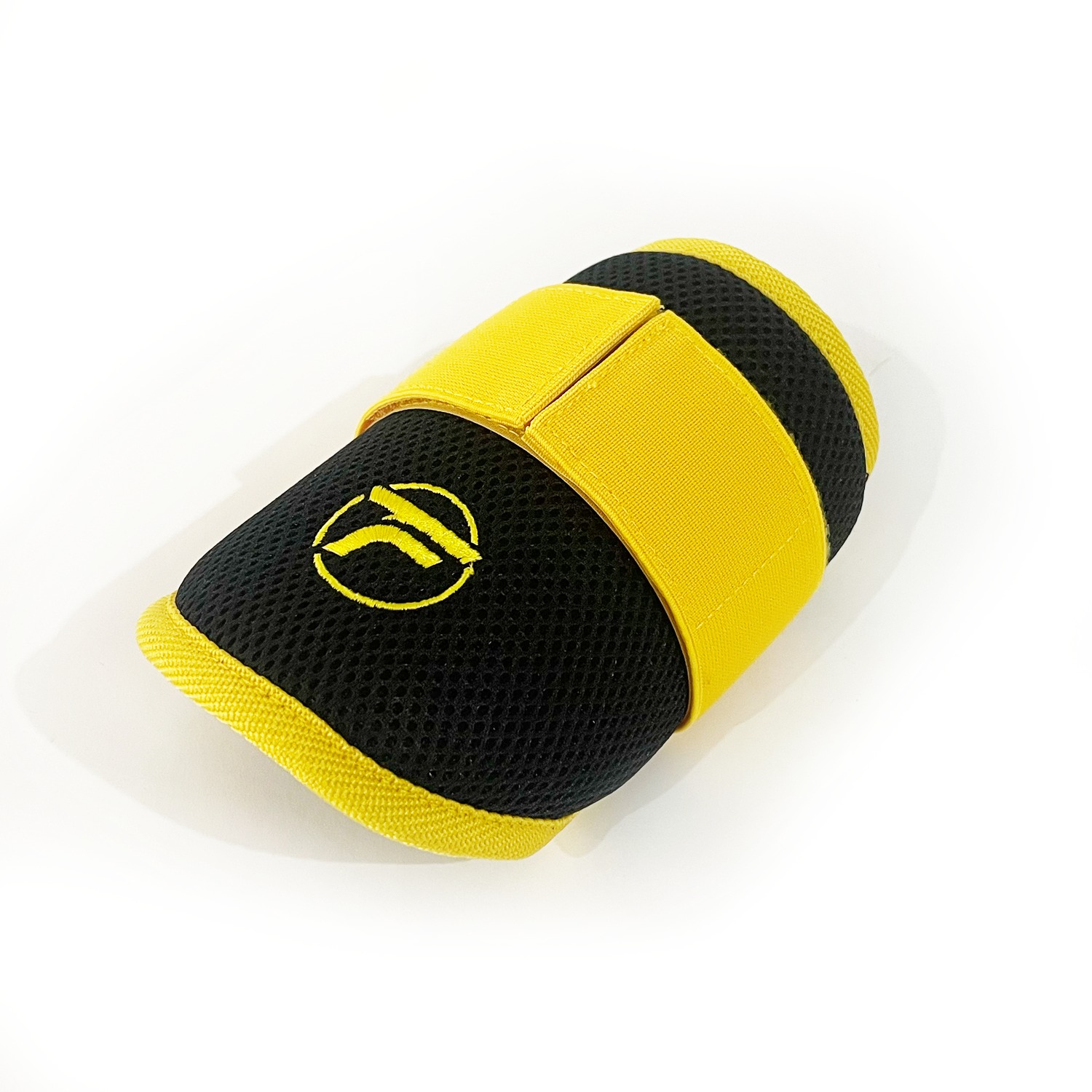 Foto 5 pulgar | Kit de Protecciones de Bateo Velcro + Guante deslizante - 3 Piezas Amarillo/Negro