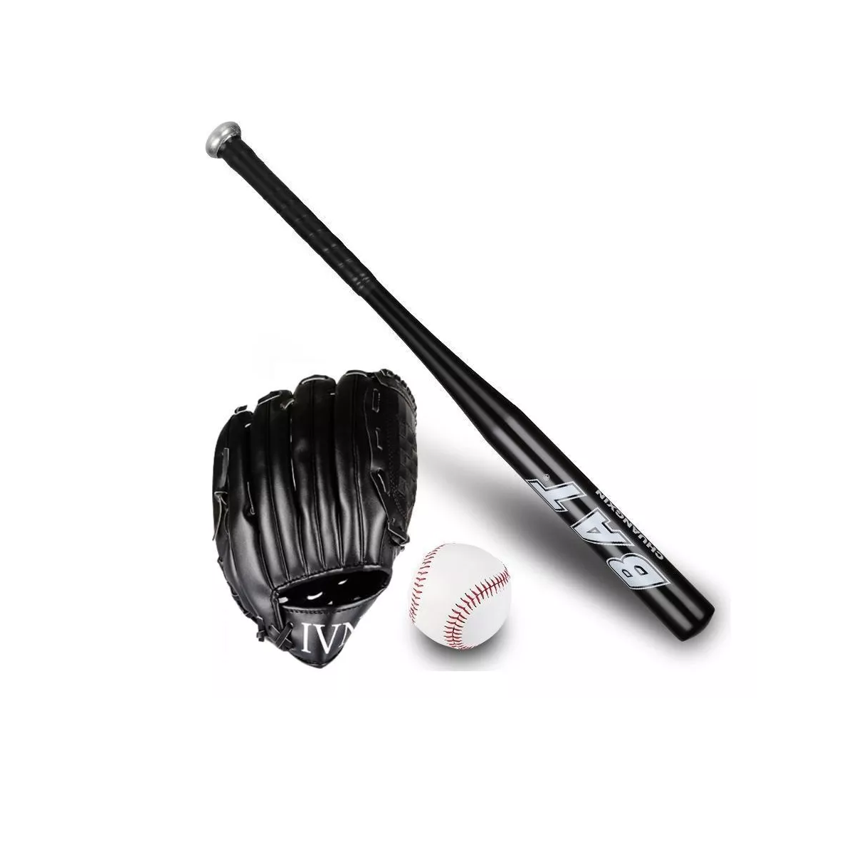 Foto 2 pulgar | Set Bat De Aluminio, Pelota Y Guante Beisbol Infantil Eo Safe Imports Esi-15832 Negro