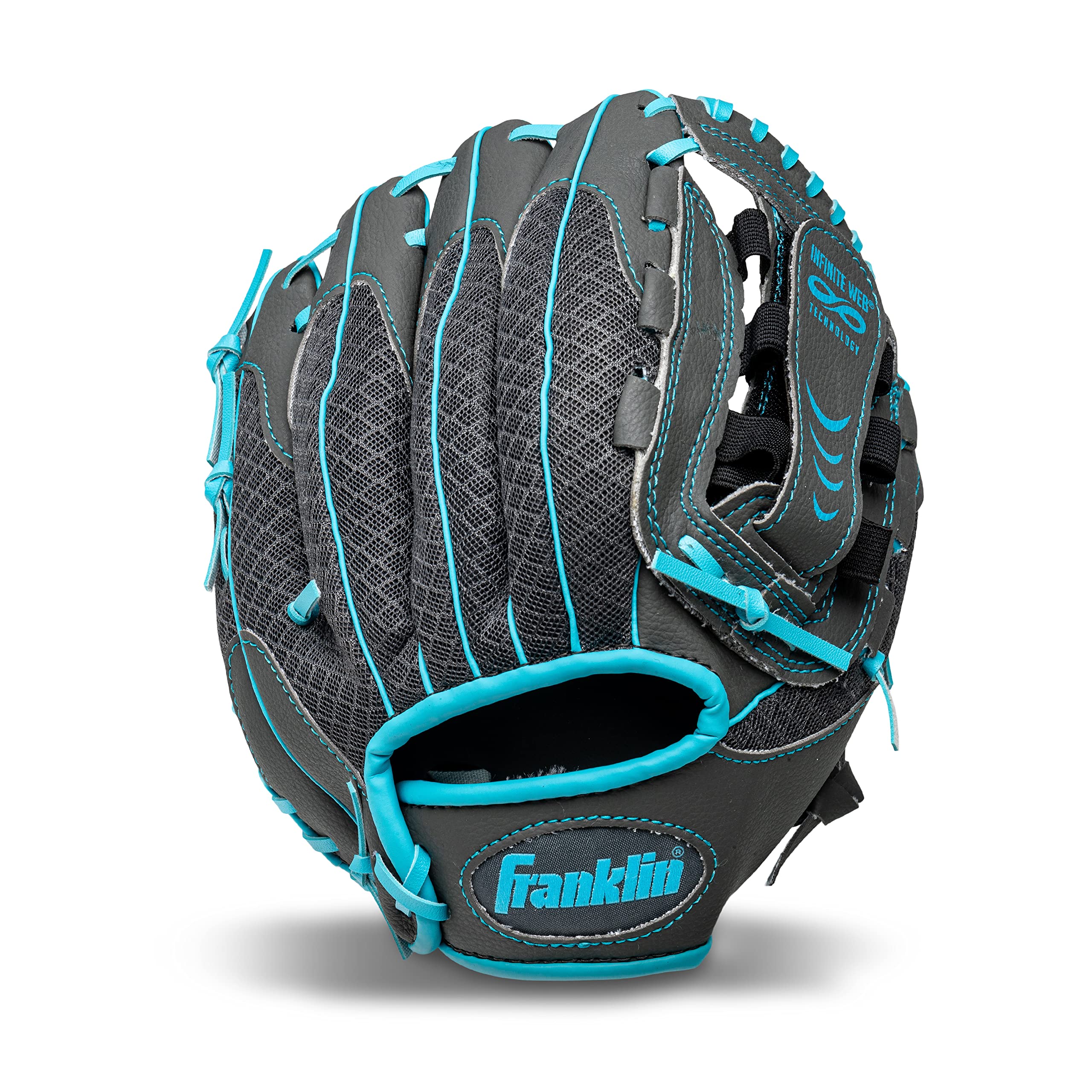 Foto 2 pulgar | Guante de Béisbol Franklin Sports Shok Sorb Graphite Blue 10.5 - Venta Internacional