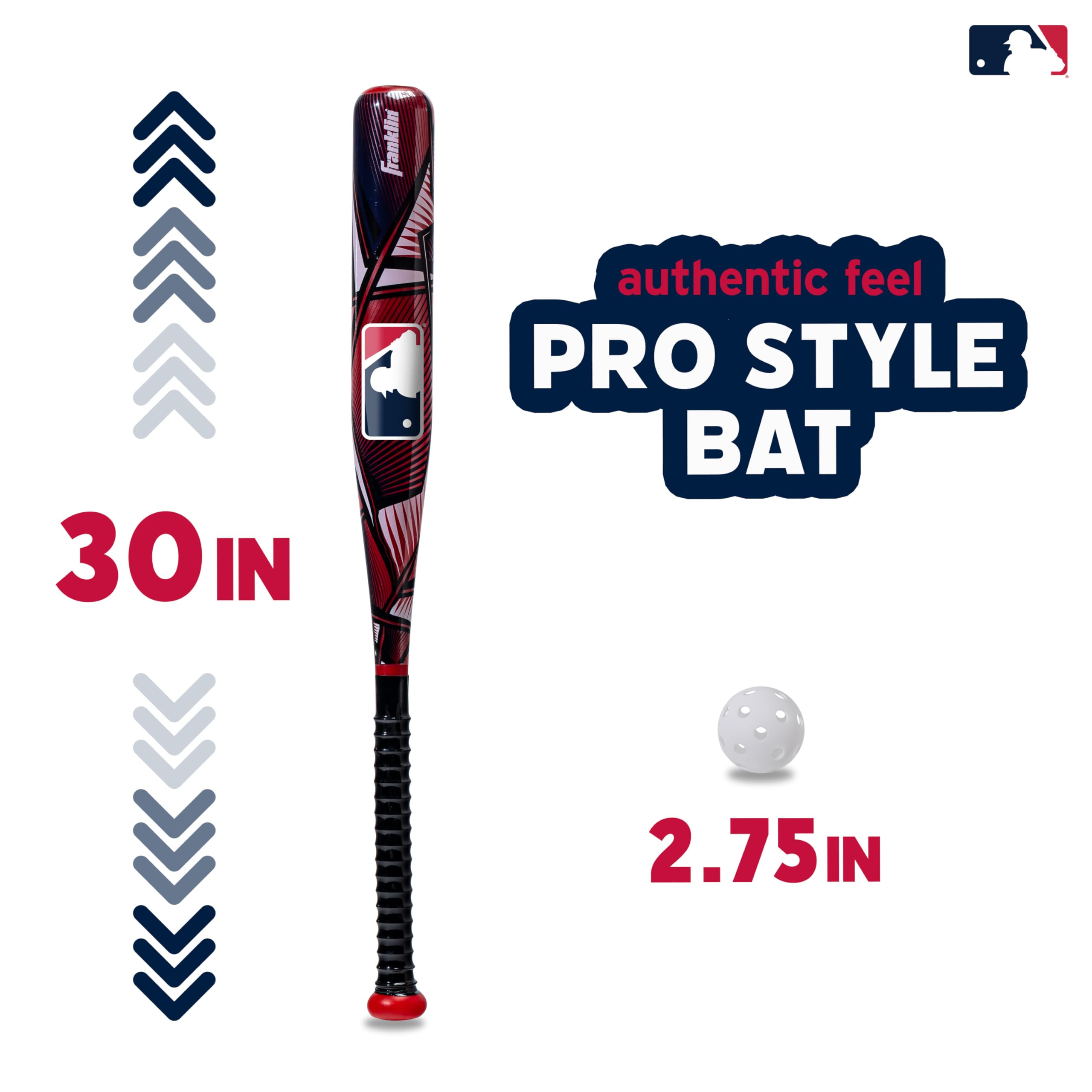 Foto 4 pulgar | Set De Béisbol Franklin Sports Mlb Slammin' Kids 30 Cm Rojo - Venta Internacional.