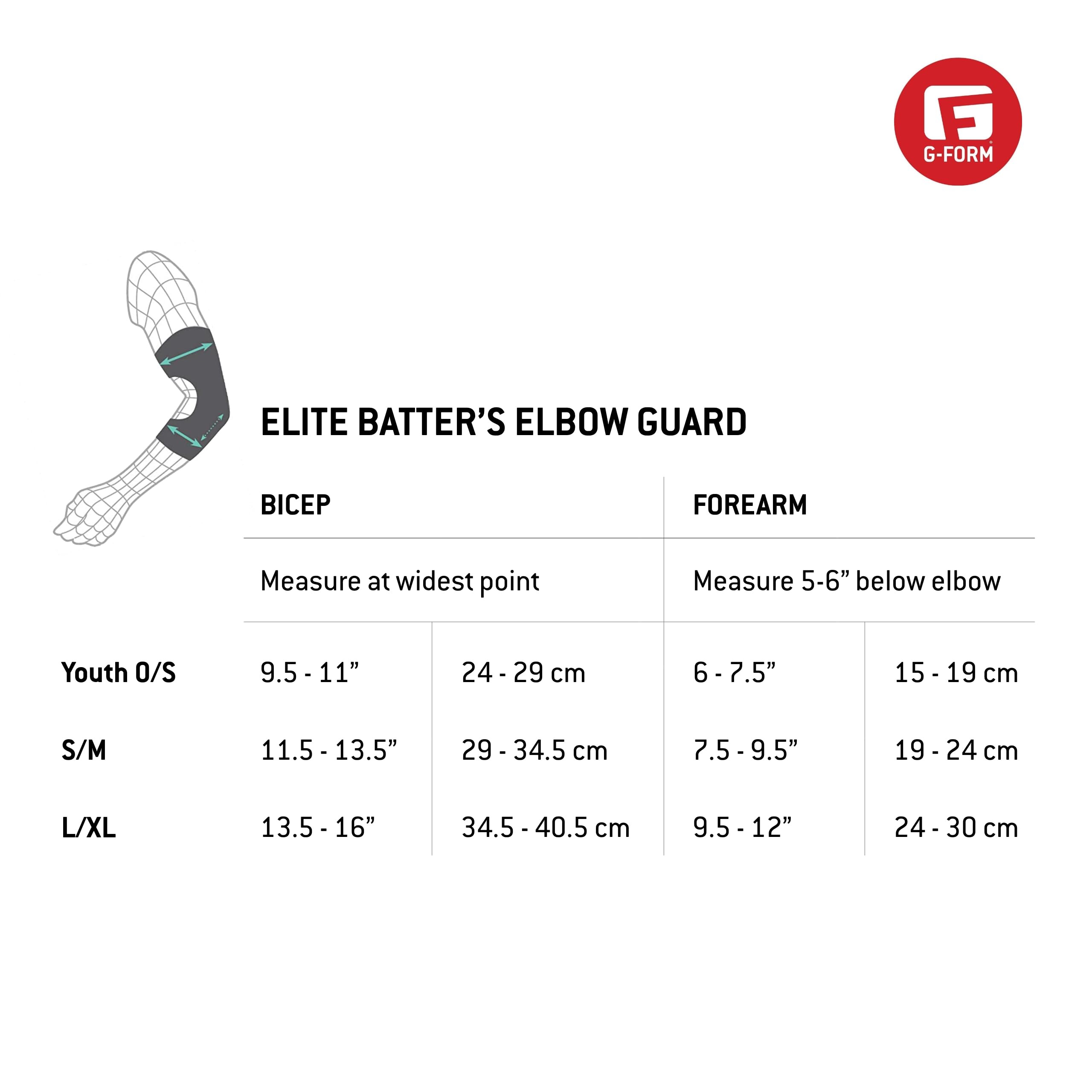 Foto 3 pulgar | Codera De Béisbol G-form Elite 2 Batter's White Youth - Venta Internacional.