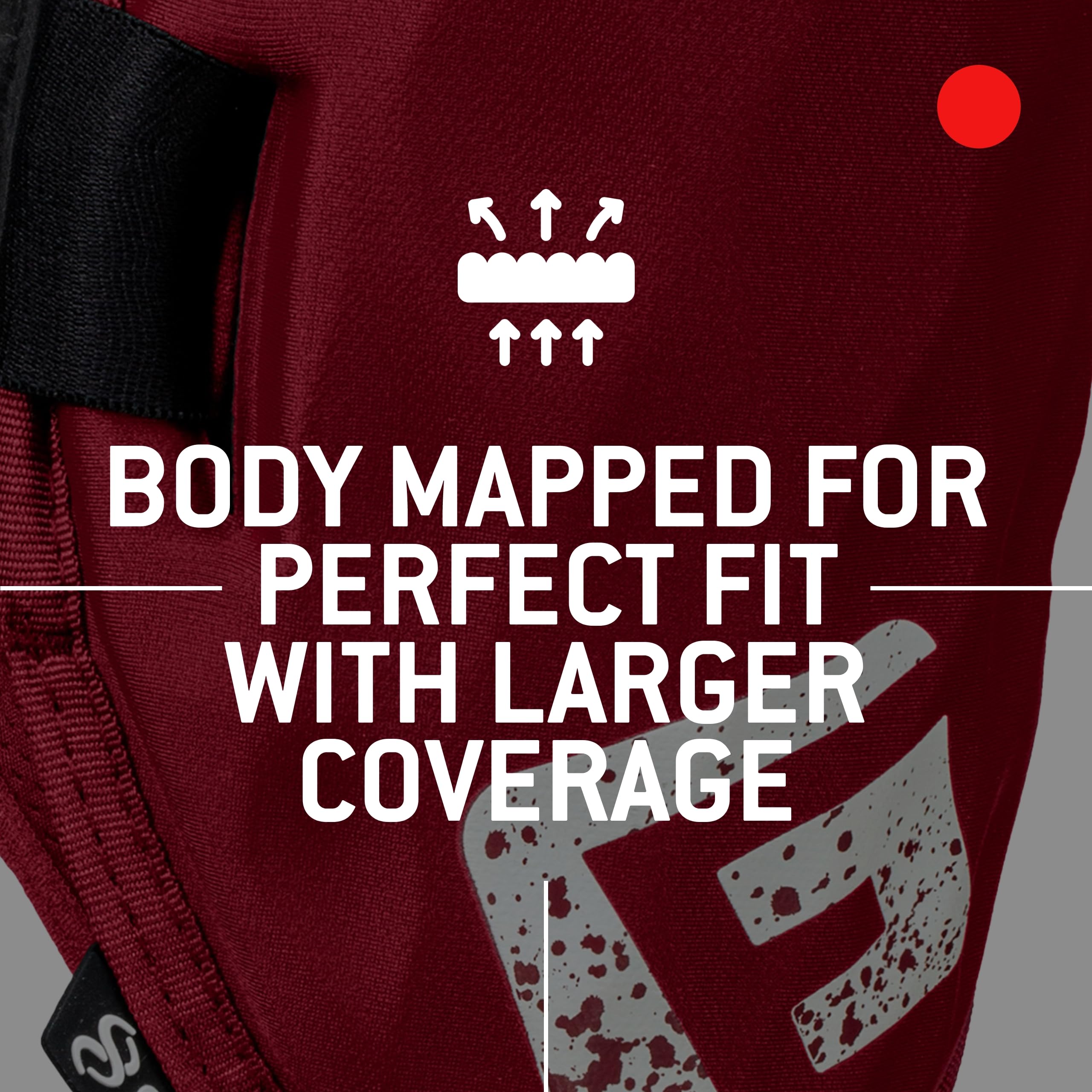 Foto 6 pulgar | Protector De Codo G-form Shockwave Fastpitch Crimson Adult S/m - Venta Internacional.