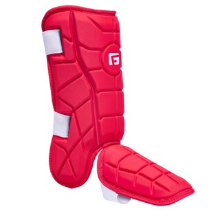 Foto 1 | Protector De Piernas De Béisbol G-form Elite Batter's Leg Guard, Rojo, Adulto - Venta Internacional.