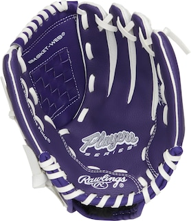 Foto 3 | Guante De Béisbol Rawlings Players Series Youth, 25 Cm, Morado, Rh - Venta Internacional.