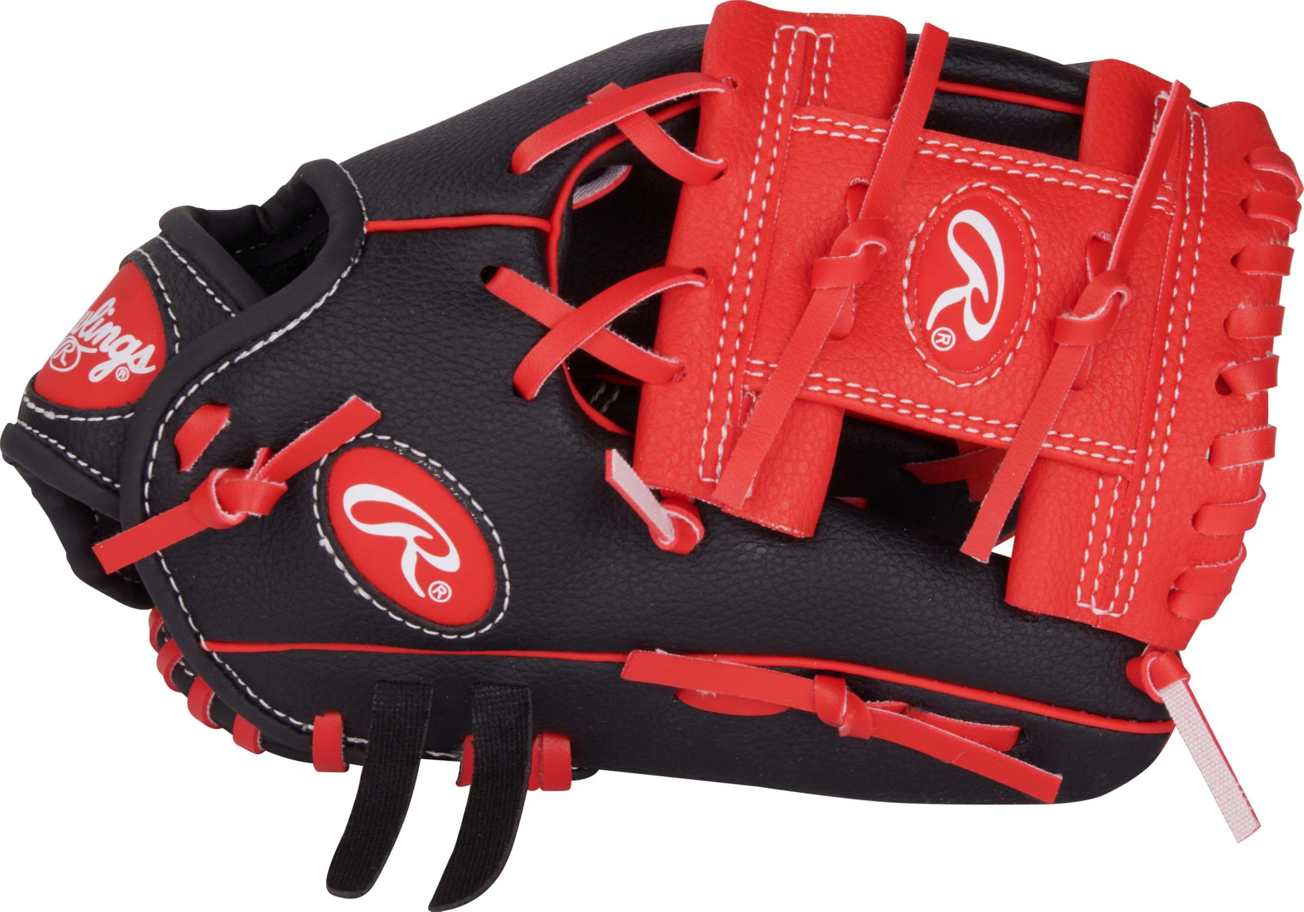 Foto 3 pulgar | Guante De Béisbol Rawlings Players Series Youth 25 Cm Negro/rojo - Venta Internacional.