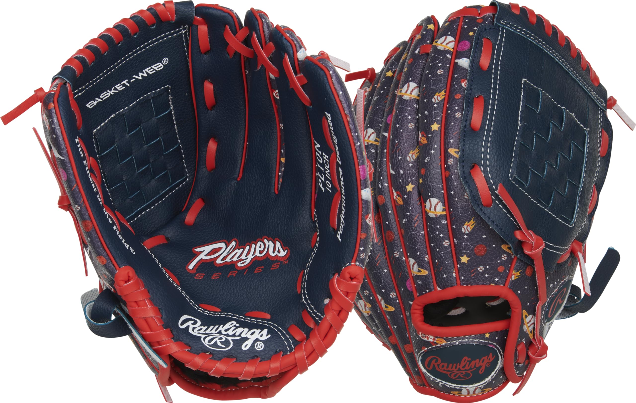 Foto 2 pulgar | Guante De Béisbol Rawlings Players Series Youth De 10 Pulgadas - Venta Internacional.