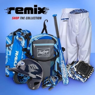 Foto 7 | Guante De Béisbol Rawlings Remix T-ball & Youth 9 Blue Lh - Venta Internacional.