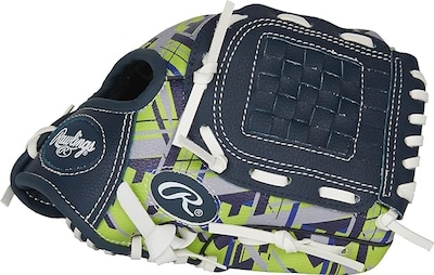 Foto 2 | Guante De Béisbol Rawlings Remix T-ball & Youth De 9 Pulgadas, Color Verde - Venta Internacional.
