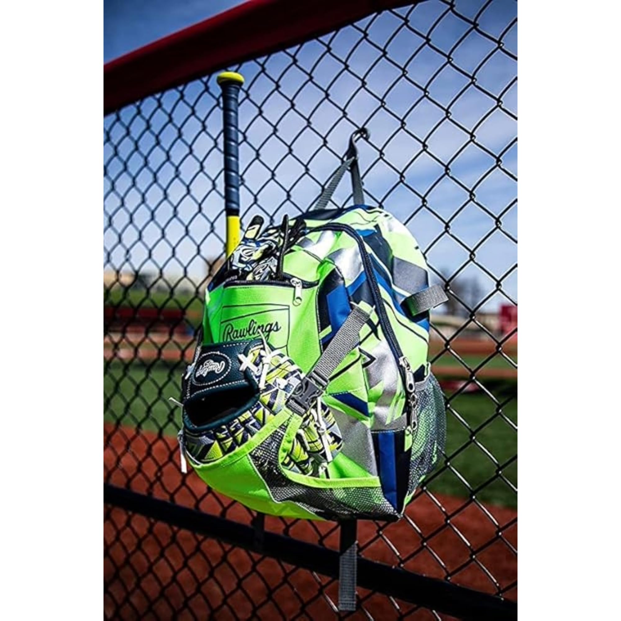 Foto 7 pulgar | Guante De Béisbol Rawlings Remix T-ball & Youth De 9 Pulgadas, Color Verde - Venta Internacional.