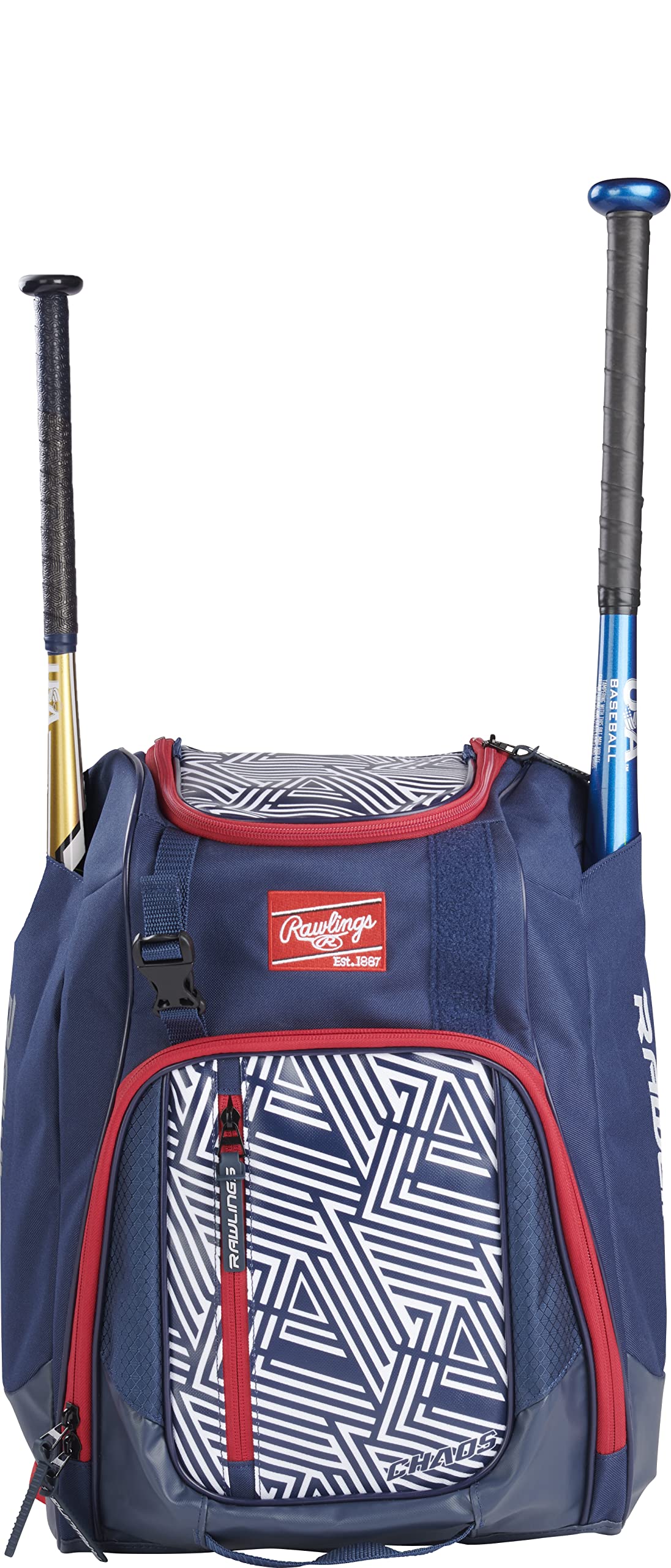 Foto 2 pulgar | Mochila Rawlings Chaos Series Para Béisbol Y Sóftbol Juvenil - Venta Internacional.