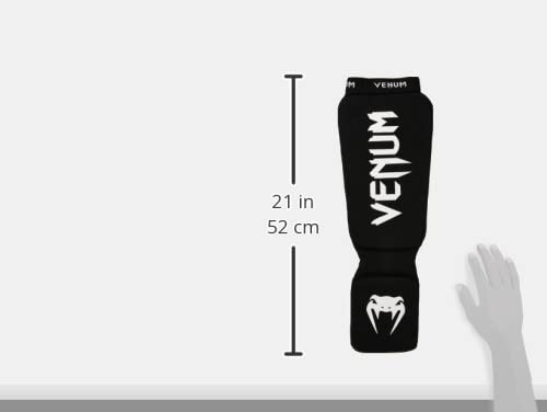 Foto 3 pulgar | Espinilleras Venum Kontact Negras - Venta Internacional.