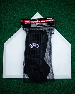 Foto 4 | Protector De Piernas Rawlings Para Béisbol/sóftbol Para Adultos, Negro - Venta Internacional.
