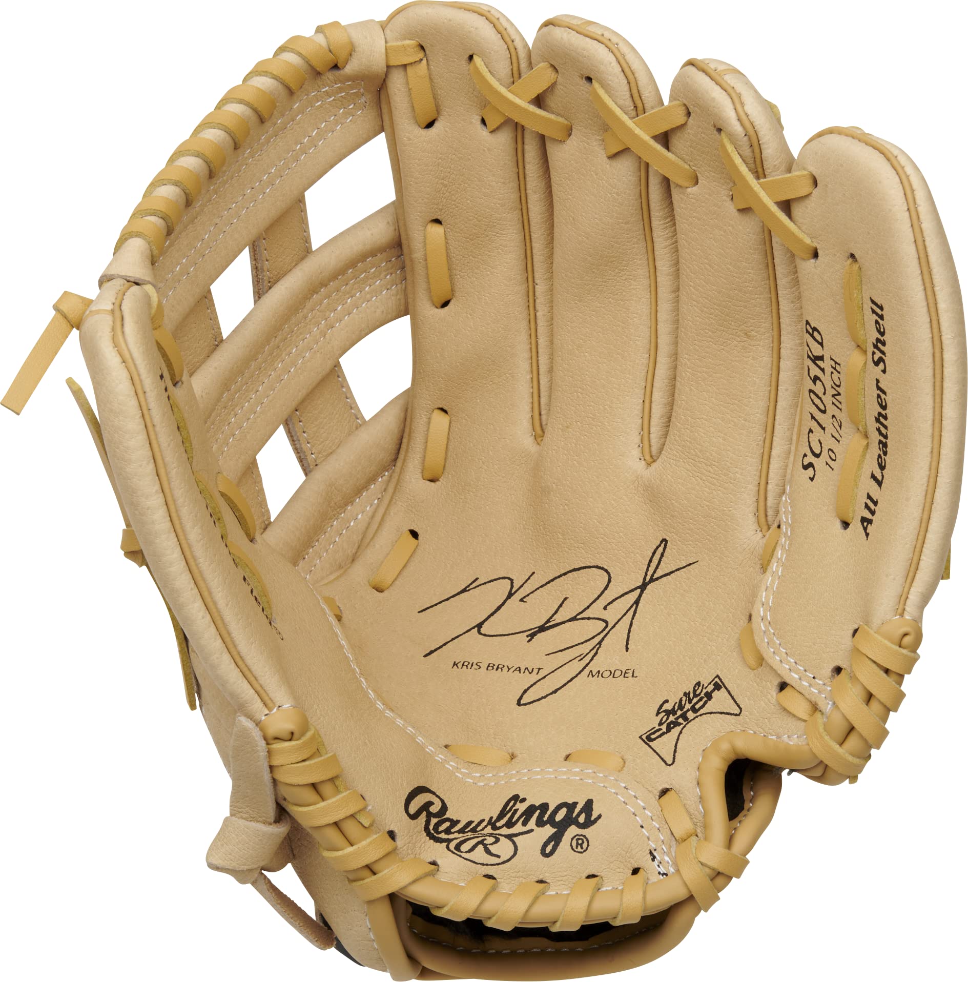Foto 4 pulgar | Guantes De Béisbol Rawlings Sure Catch T-ball & Youth De 10.5 Pulgadas - Venta Internacional.