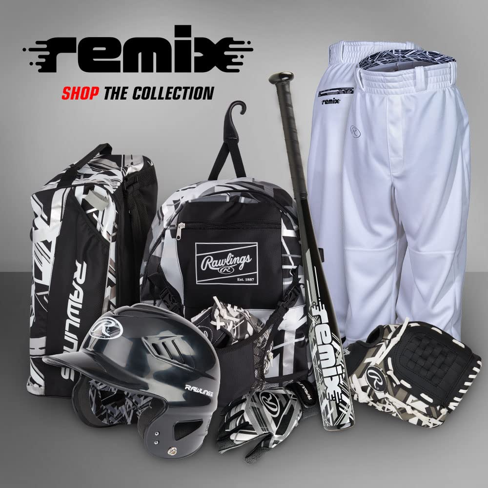 Foto 5 | Guante De Béisbol Rawlings Remix T-ball & Youth 10.5 Pulgadas, Negro - Venta Internacional.