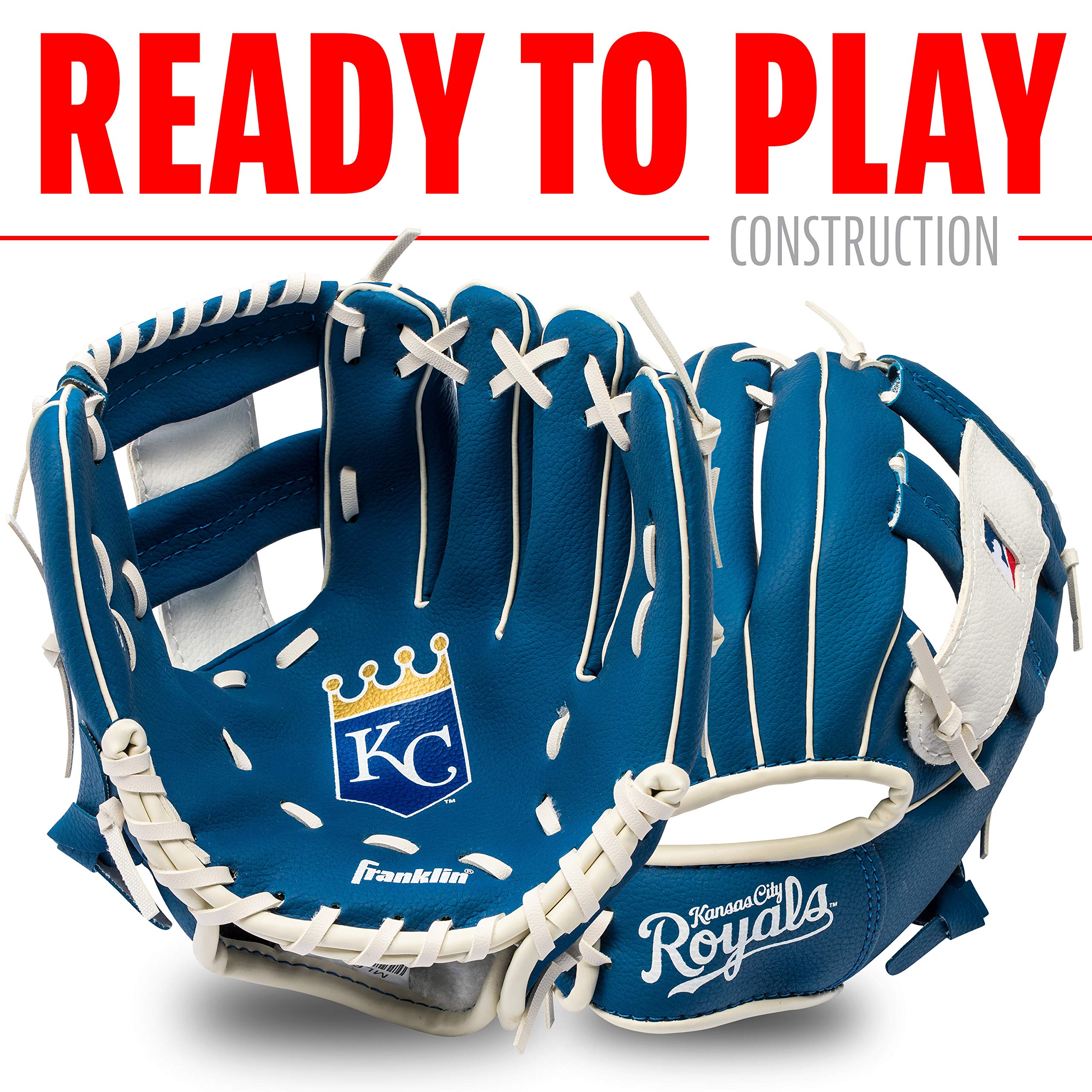 Foto 2 | Set De Guantes Y Pelota De Teeball Franklin Sports Mlb Kids 9.5 - Venta Internacional.