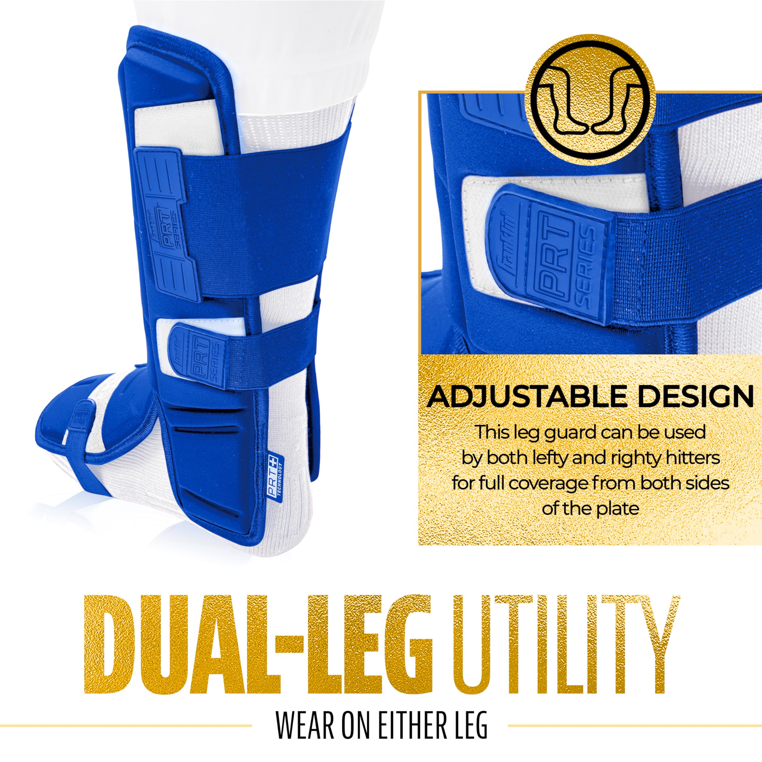Foto 5 pulgar | Protector De Piernas Franklin Sports Prt Series Para Adultos, Béisbol Real - Venta Internacional.