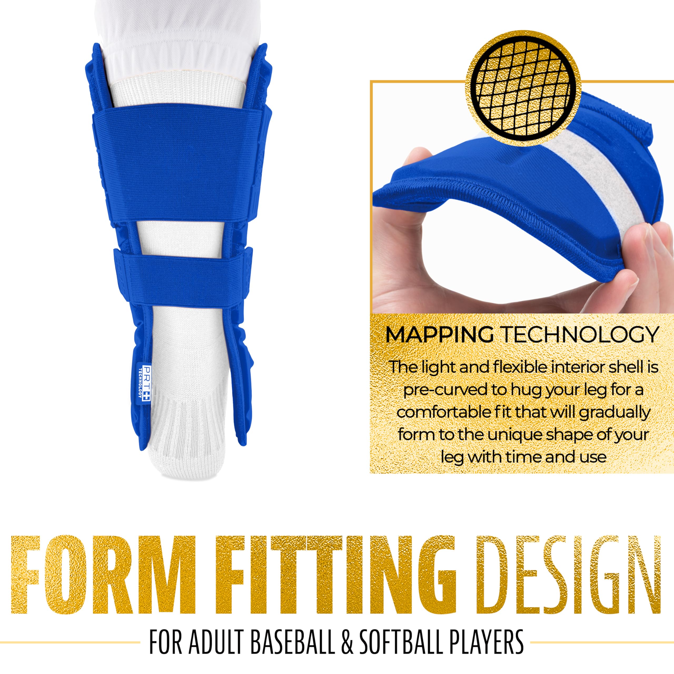 Foto 6 pulgar | Protector De Piernas Franklin Sports Prt Series Para Adultos, Béisbol Real - Venta Internacional.