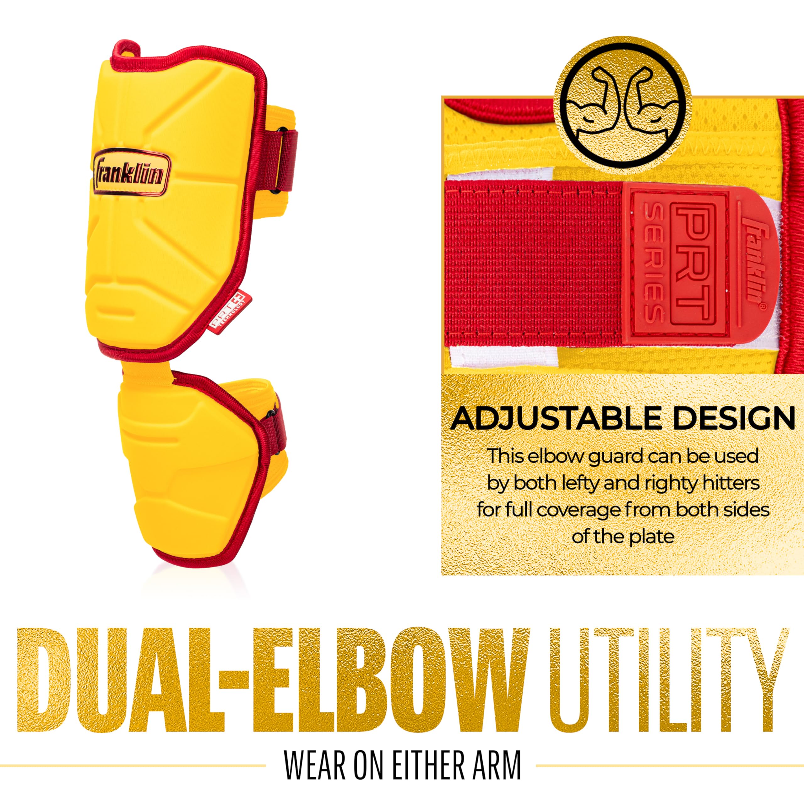 Foto 4 pulgar | Protector De Codo Franklin Sports Serie Prt De Béisbol Para Adultos - Venta Internacional.