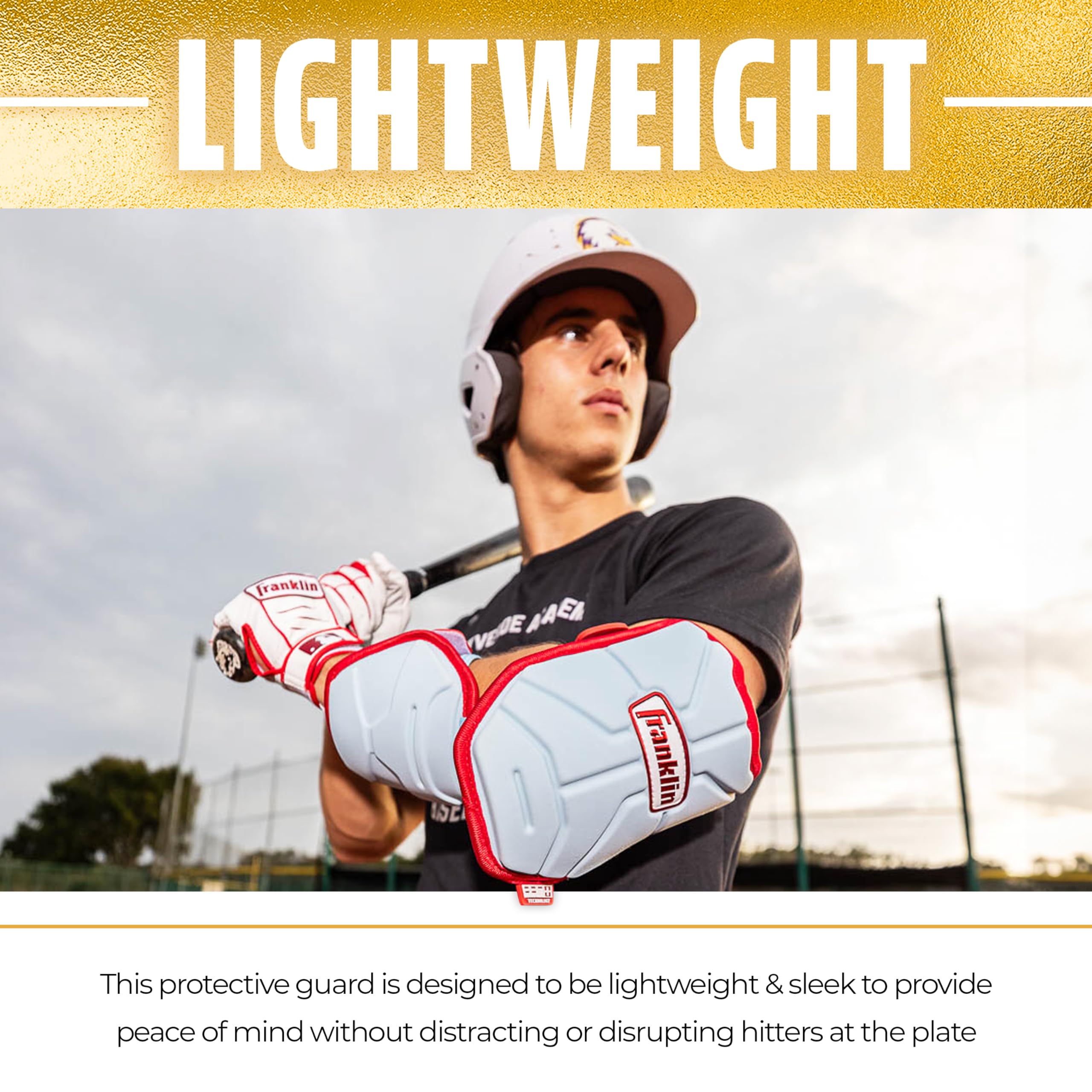 Foto 5 pulgar | Protector De Codo Franklin Sports Serie Prt De Béisbol Para Adultos - Venta Internacional.