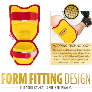 Foto 6 | Protector De Codo Franklin Sports Serie Prt De Béisbol Para Adultos - Venta Internacional.