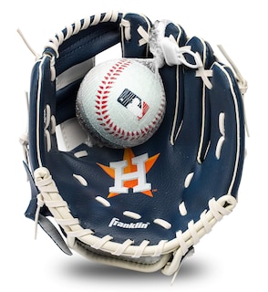 Foto 1 | Set De Teeball Franklin Sports Mlb Astros Con Guante Y Pelota - Venta Internacional.