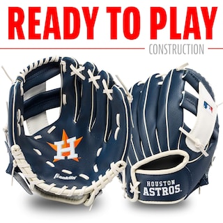 Foto 2 | Set De Teeball Franklin Sports Mlb Astros Con Guante Y Pelota - Venta Internacional.