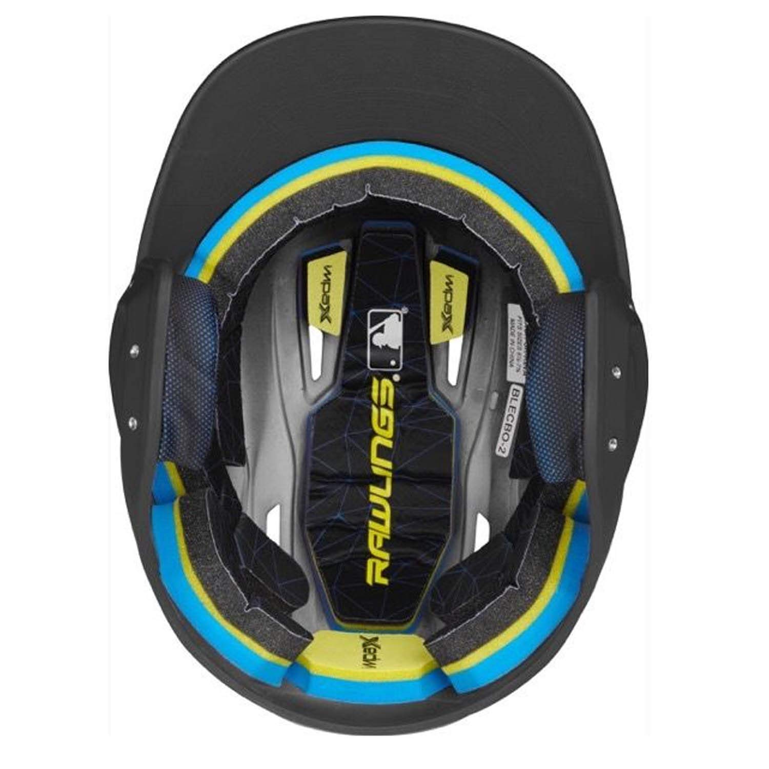 Foto 3 pulgar | Casco De Bateo Rawlings Mach Negro Mate Senior 55-61 Cm - Venta Internacional.