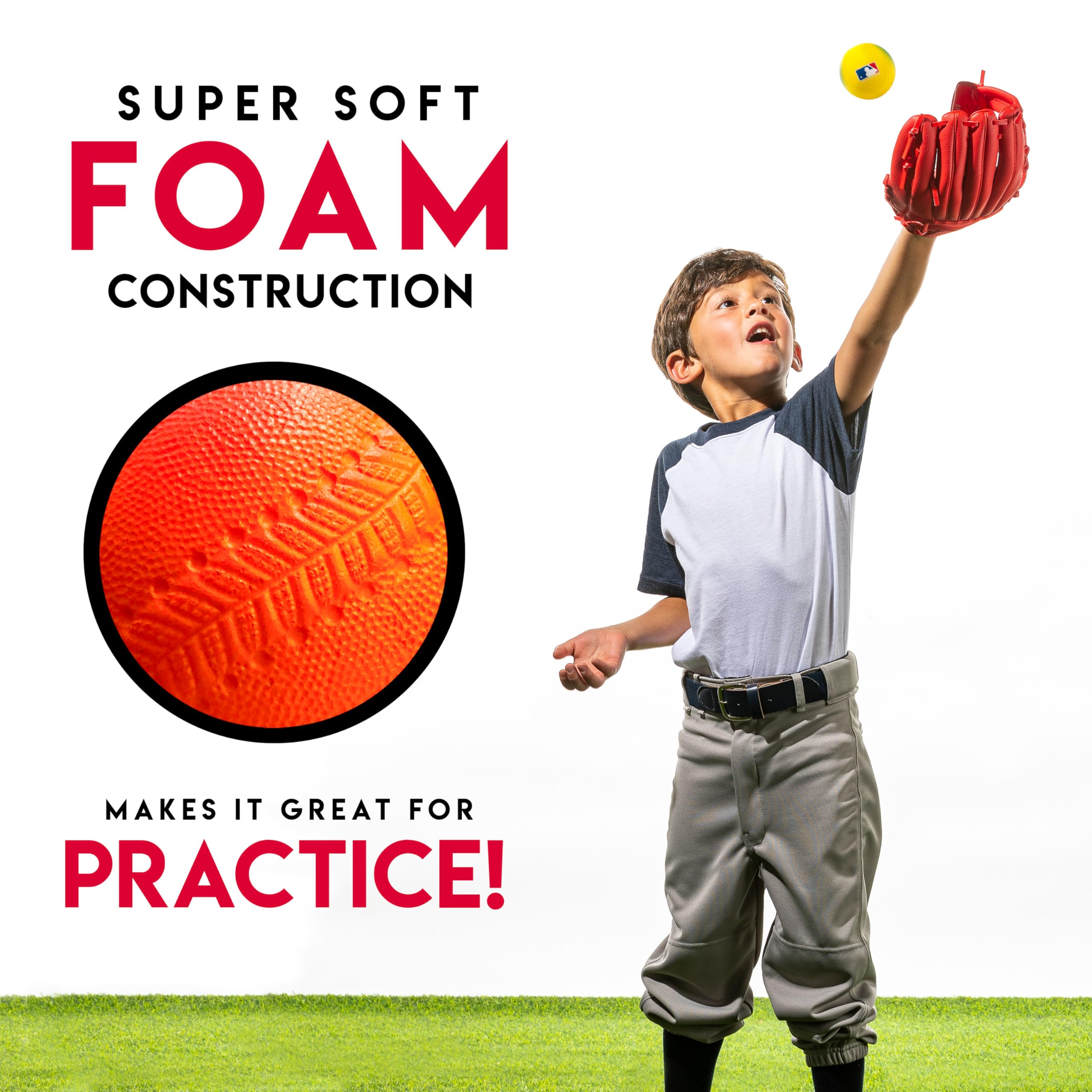Foto 5 pulgar | Paquete De 3 Unidades De Foam Baseball Franklin Sports Soft Practice Para Niños - Venta Internacional.