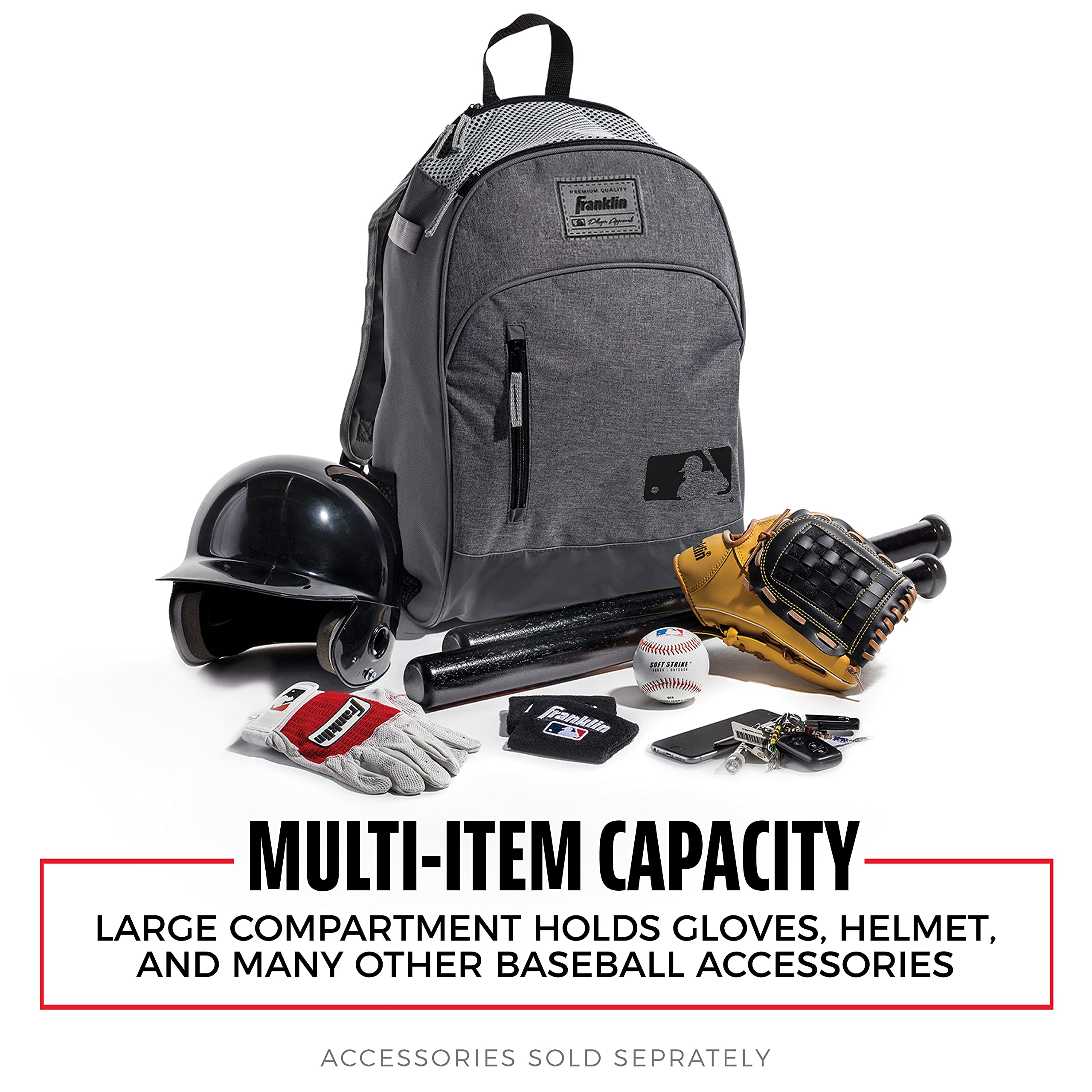 Foto 6 pulgar | Bolsa De Béisbol Franklin Sports Kids Youth Tball + Baseball - Venta Internacional.