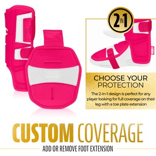Foto 2 | Protector De Piernas Franklin Sports Prt Series De Béisbol Para Adultos, Color Rosa - Venta Internacional.